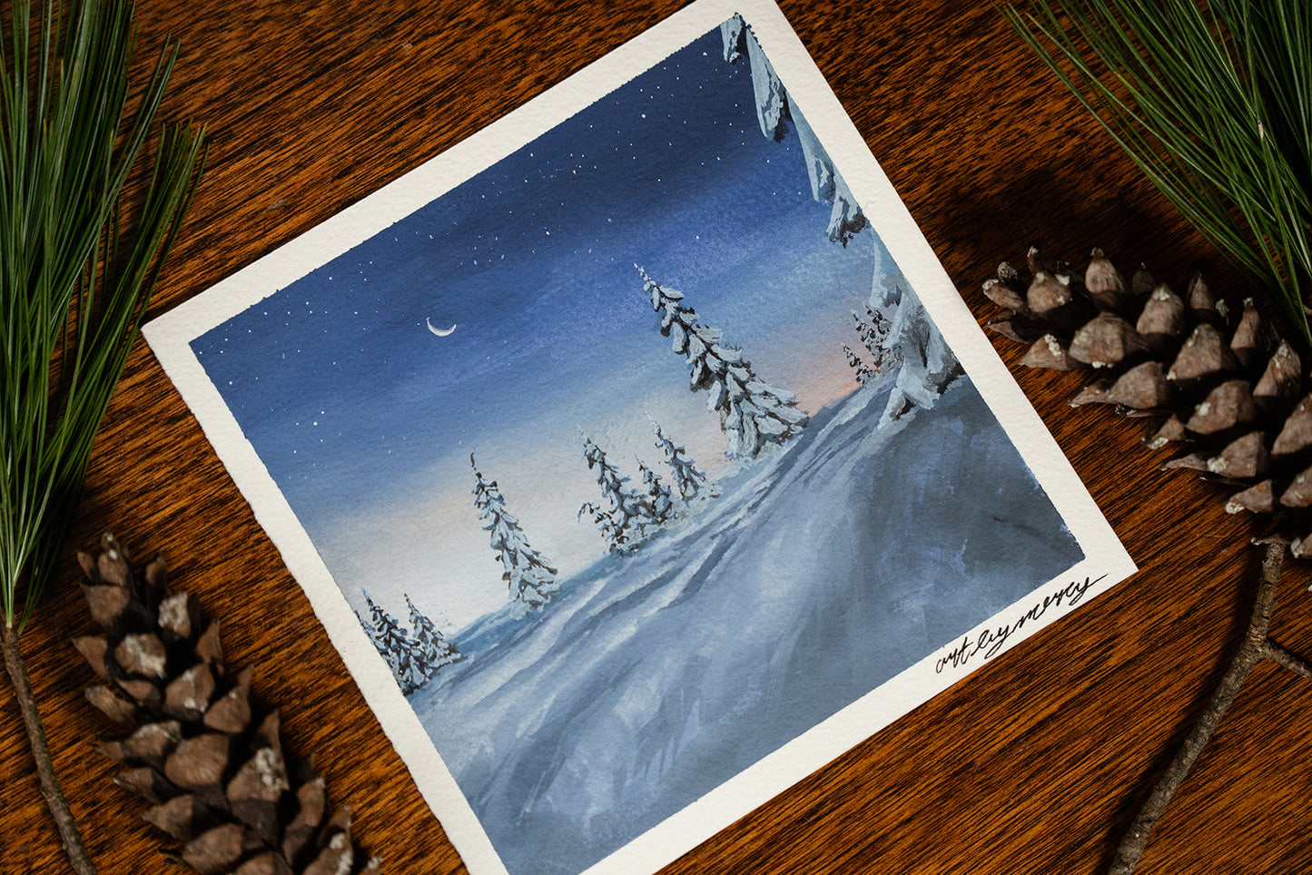 ORIGINAL PAINTING "Silent Night"