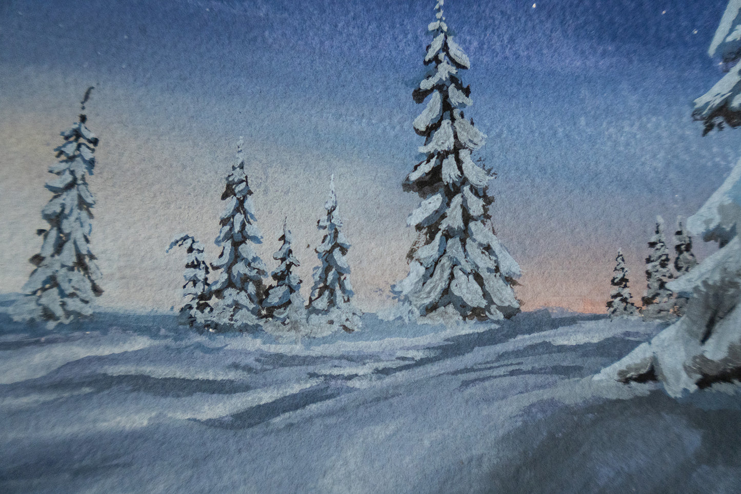 ORIGINAL PAINTING "Silent Night"