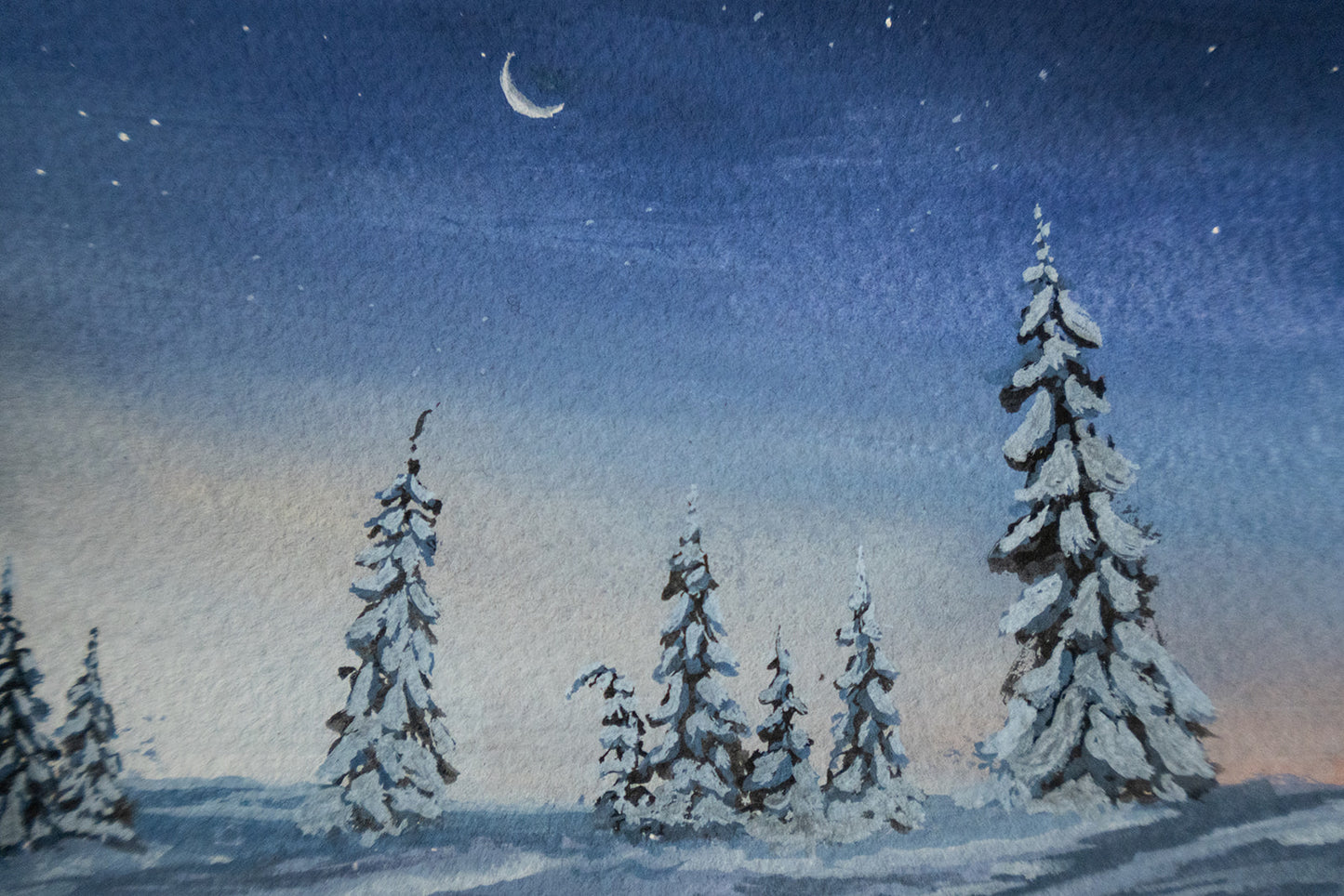 ORIGINAL PAINTING "Silent Night"