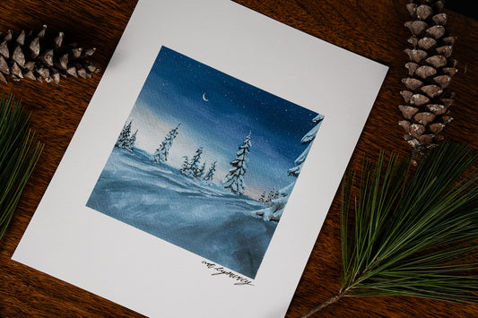 "Silent Night" Fine Art Print