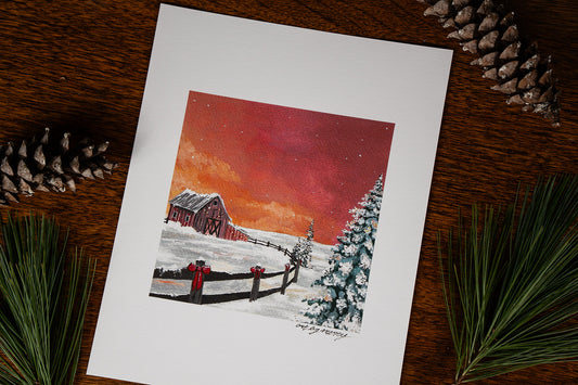 "Winter Glow" Fine Art Print